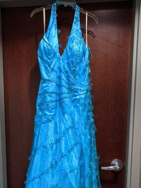 Cassandra Stone II by Mac Duggal 75204K Size 14W Prom Dress